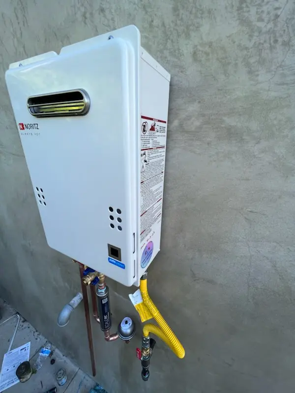 Tankless water heater installation for North Hill homes